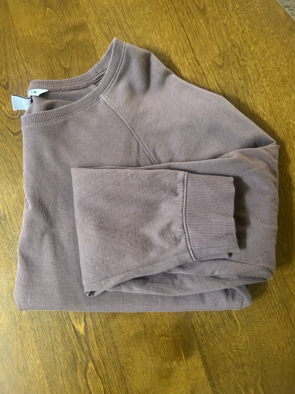 Athleta - Airy Terry Cotton Sweatshirt - Picture 5 of 7